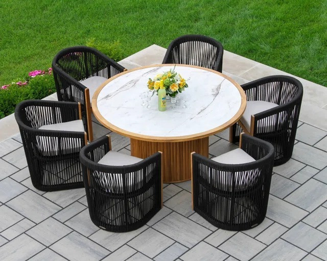 This is your sign to romanticize your backyard 🌿✨ A Birchlane dining set, warm lights, and dinner under the sky… it’s the little moments that feel the most luxurious 🤍 #DinnerUnderTheStars #OutdoorLiving #BirchlaneFinds #SummerAesthetic #HostGoals #LTKHome 

 #LTKfoodie #LTKSeasonal #LTKSaleAlert