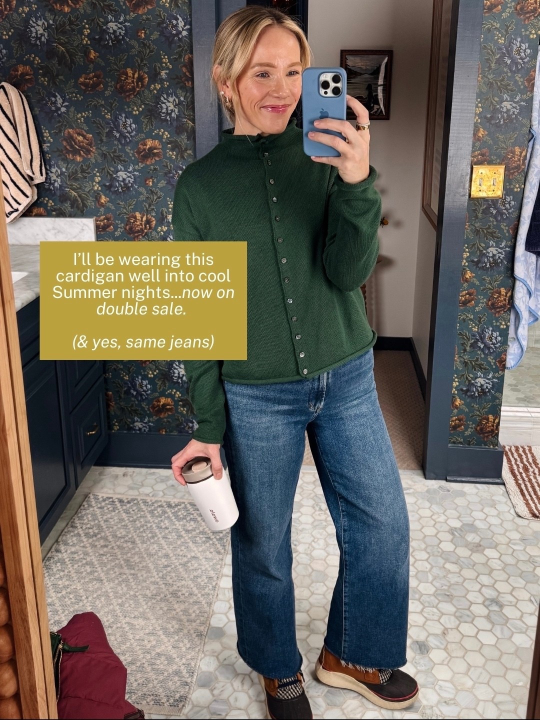My Alex Mill cardigan was just added to their sale! Now just over $100, fits true to size, I’m wearing my regular size small. More colors ,,, also found my agolde jeans crop length true to size 20% off , boots are a winter must, not pictured lands end quilted jacket 
xo, Claire 


#LTKootd #LTKSeasonal #LTKSaleAlert