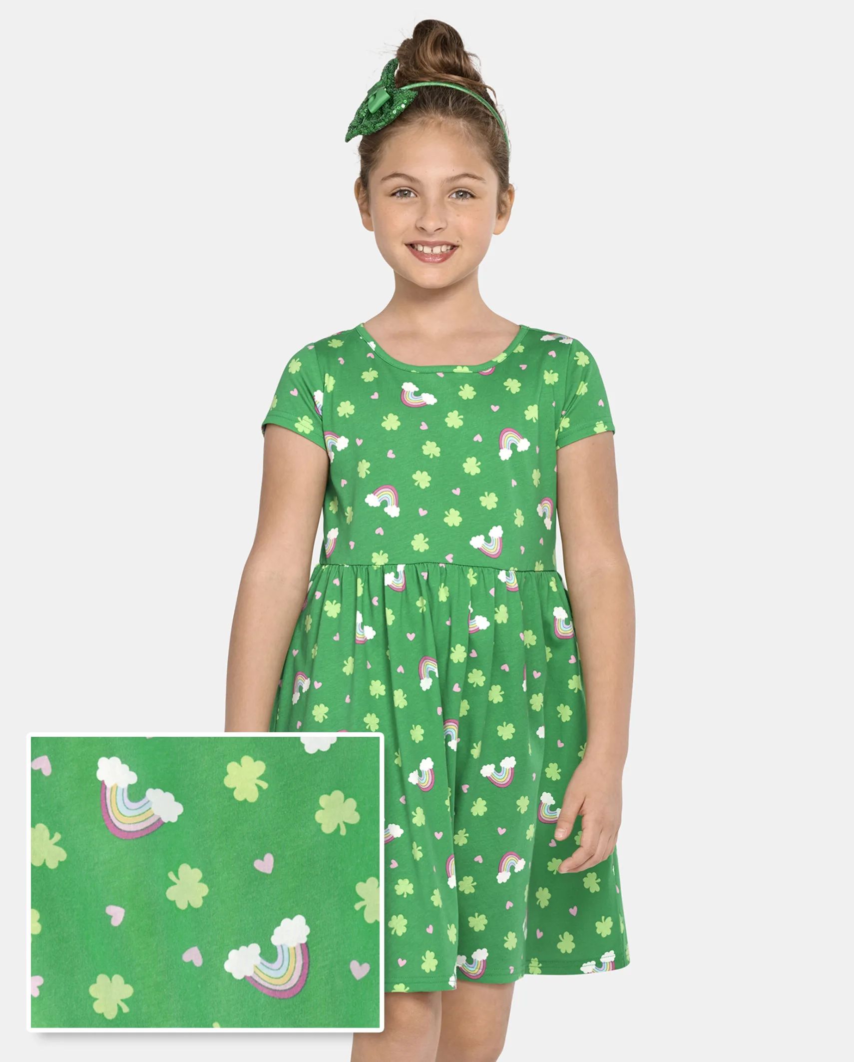 Girls St. Patrick's Day Everyday Dress - ireland | The Children's Place