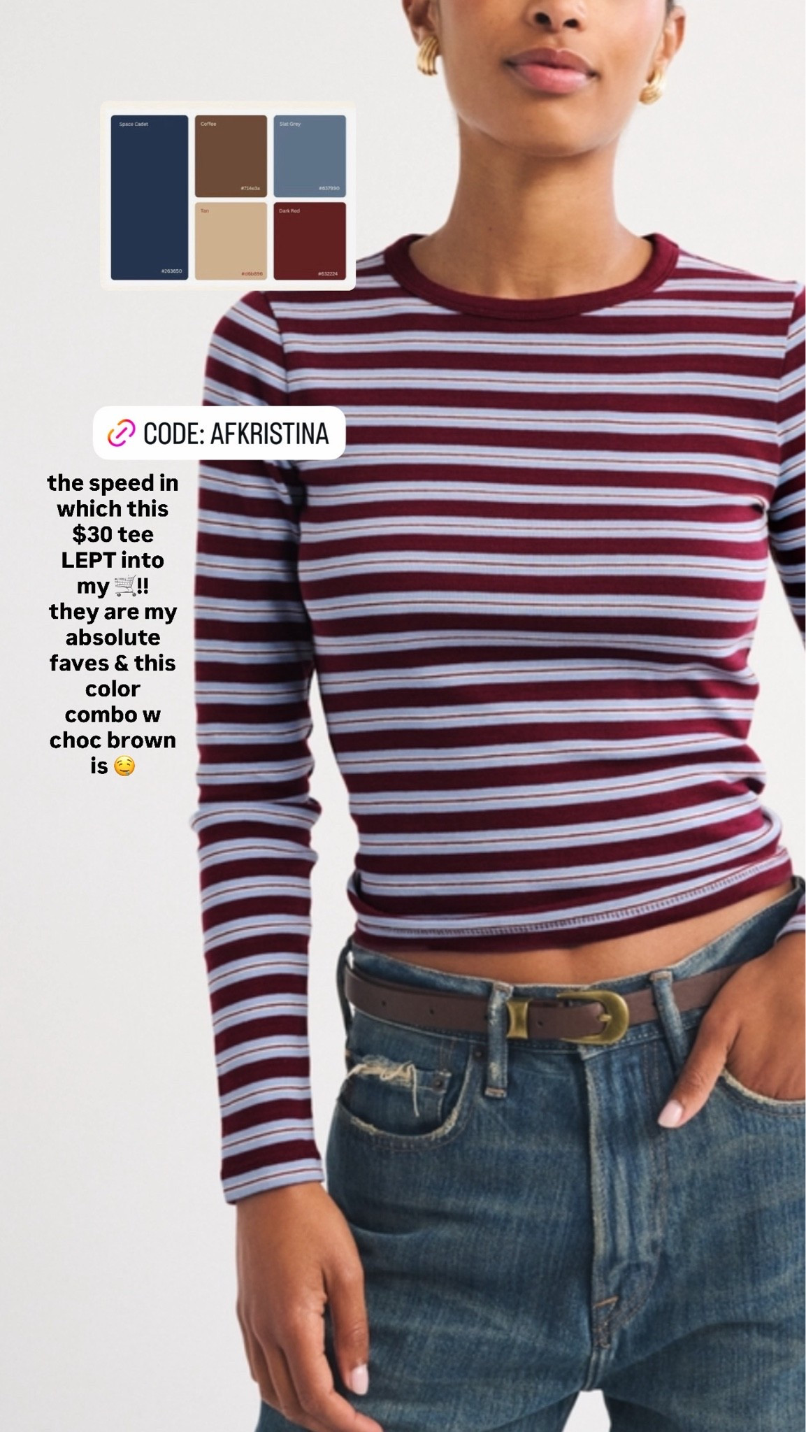 AFKRISTINA to save on my fave tees! Tts size up for extra room

#LTKdayinmylife #LTKootd #LTKSaleAlert