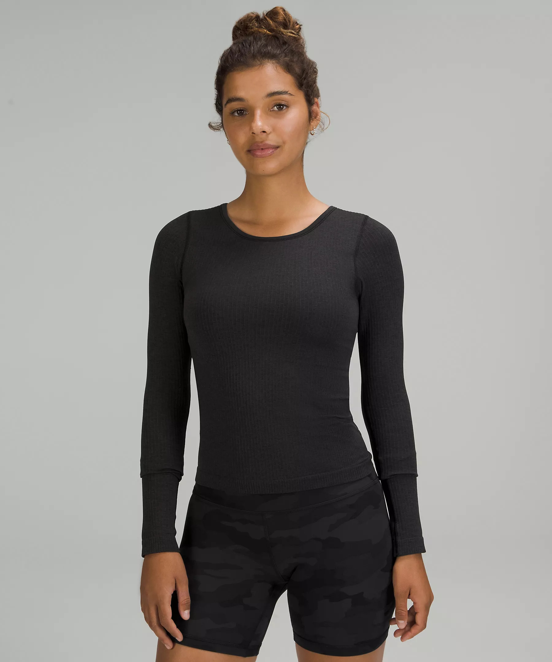 Ebb to Street Waist-Length Long-Sleeve Shirt | Women's Long Sleeve Shirts | lululemon | Lululemon (US)