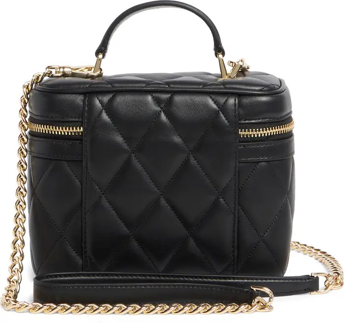 Carey Quilted Leather Crossbody Trunk | Nordstrom Rack