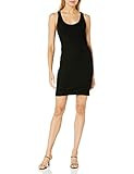 Monrow Women's Tank Dress, Black, L | Amazon (US)