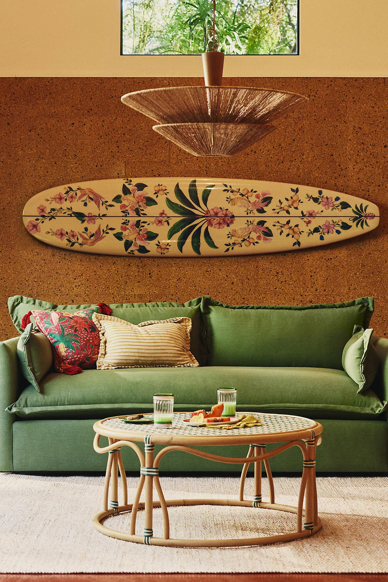Farm Rio x Anthropologie Abacaxi Surfboard | Anthropologie (US)