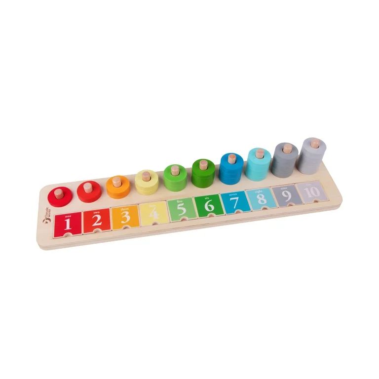 Classic World Wooden Counting Stacker | Walmart (US)