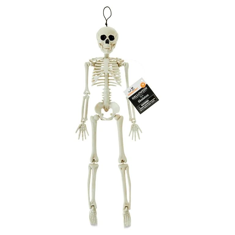 Halloween Faux Skeleton, 16", by Way To Celebrate | Walmart (US)