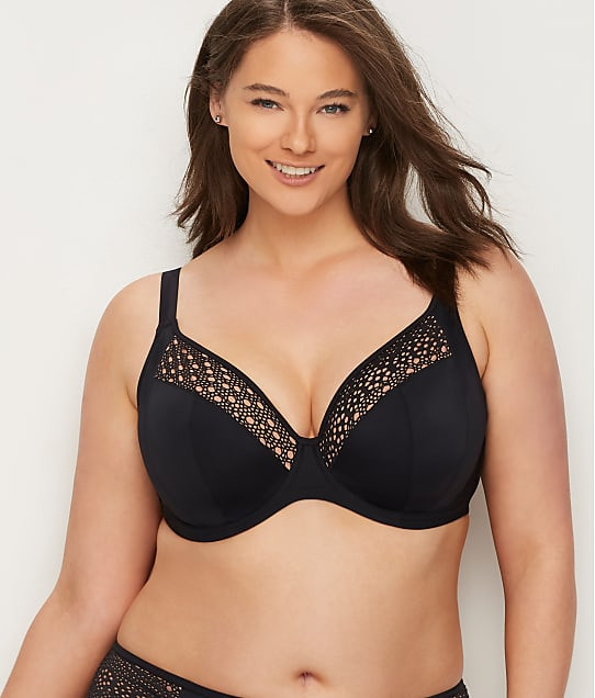 Elomi Plus Size Indie Plunge Bikini Top | Bare Necessities