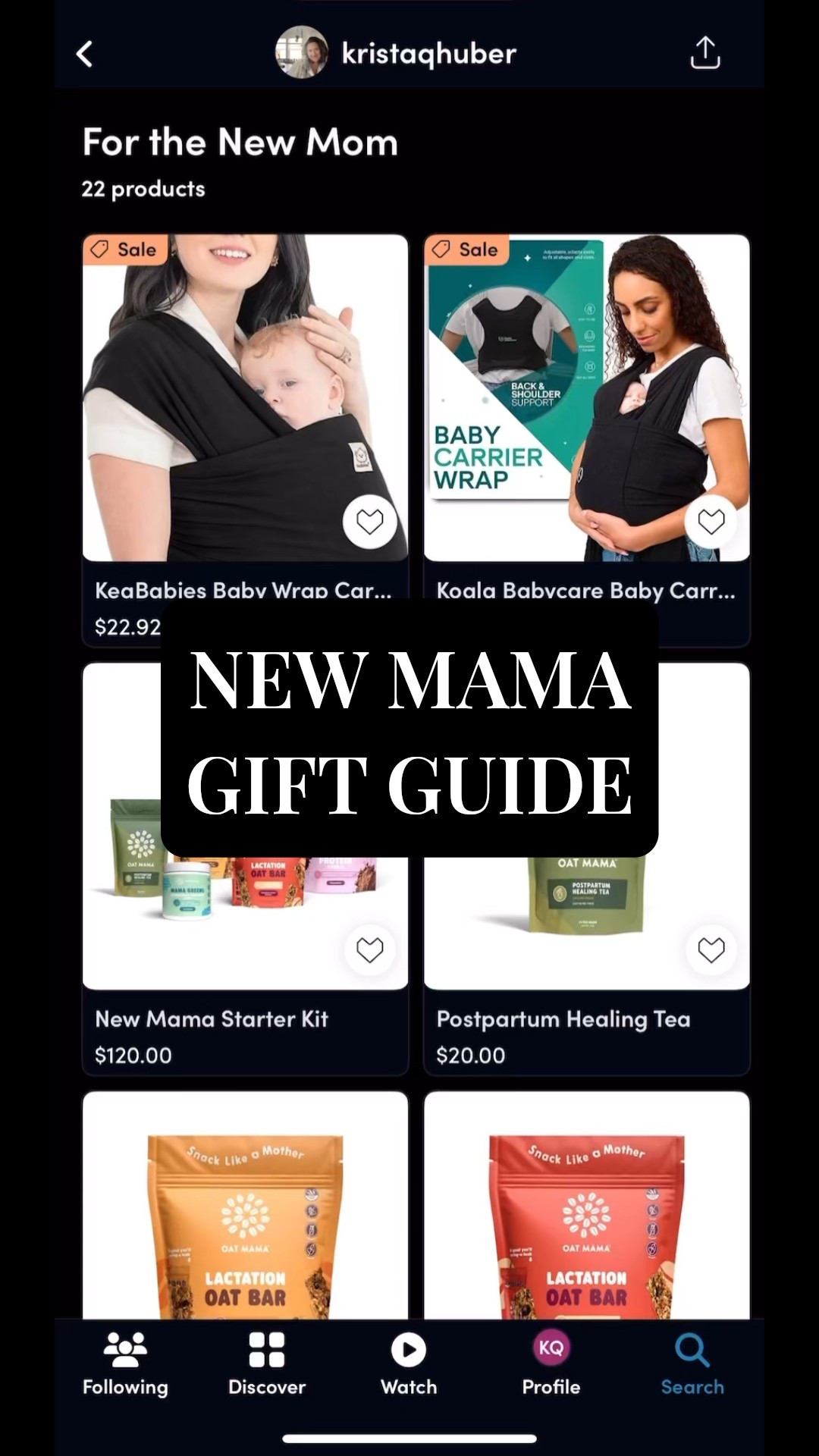 From a new mama herself, this is a list of some gifts any new mama in your life will love and appreciate! 

#LTKHoliday #LTKCyberWeek #LTKGiftGuide