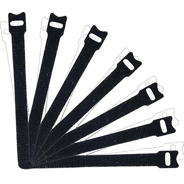 Besign 60 Pack Fastening Cable Straps, Reusable Cord Organizer, Keeper Holder, Cable Ties for Earpho | Amazon (US)