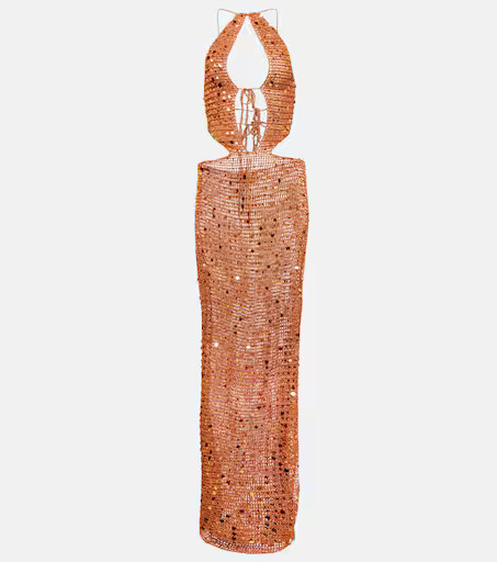Morel cutout sequined maxi dress | Mytheresa (US/CA)