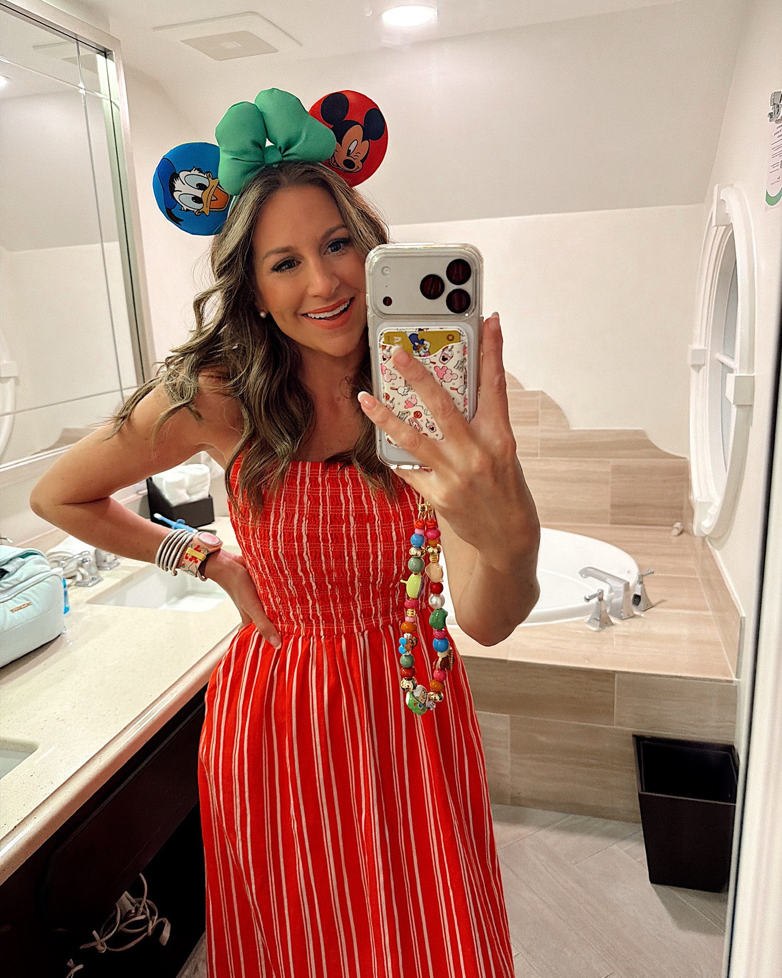 My Disney ootd! In a small dress, Etsy ears and accessories - fits tts.

#LTKTravel #LTKSeasonal #LTKootd