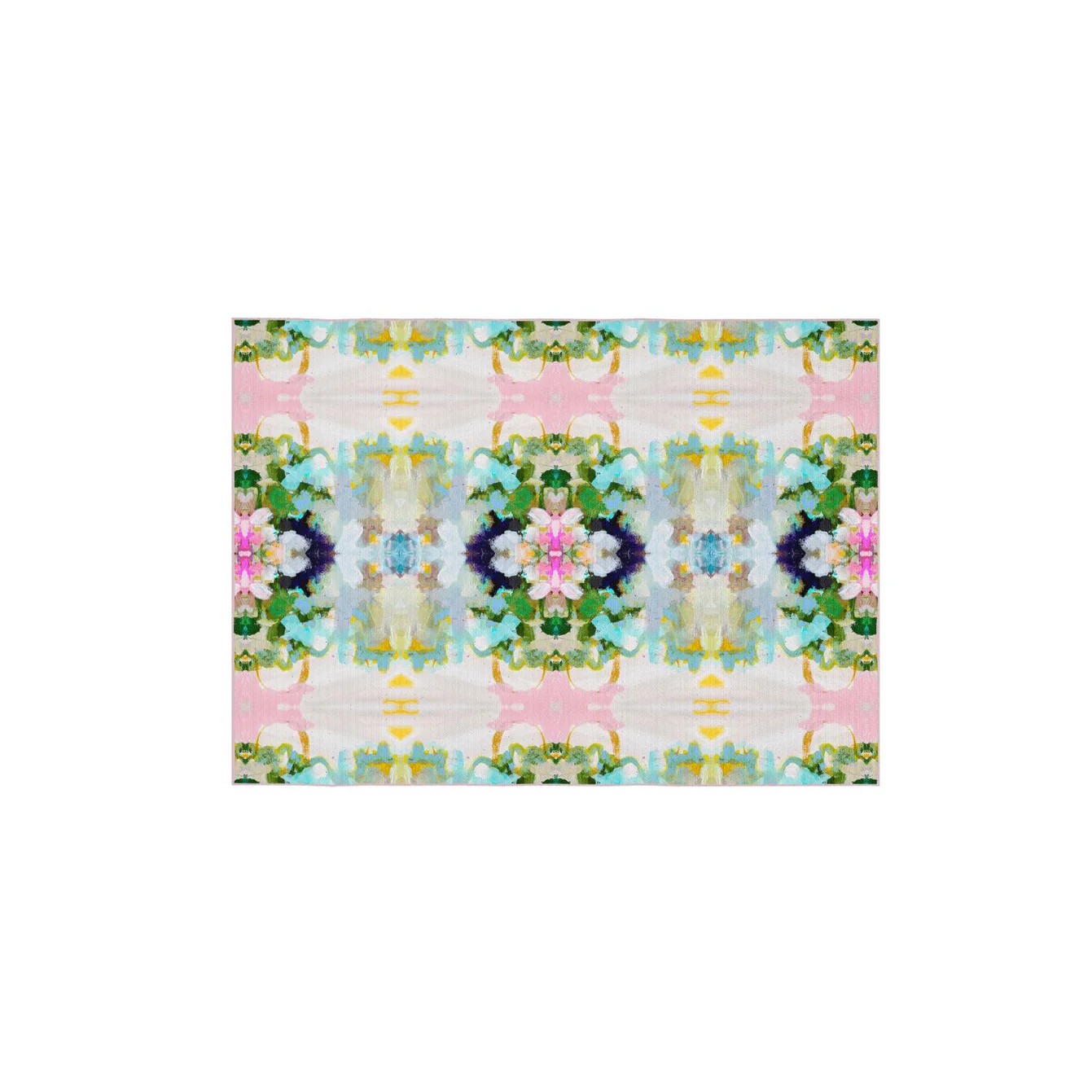 Nantucket Bloom Floor Mat | Laura Park Designs