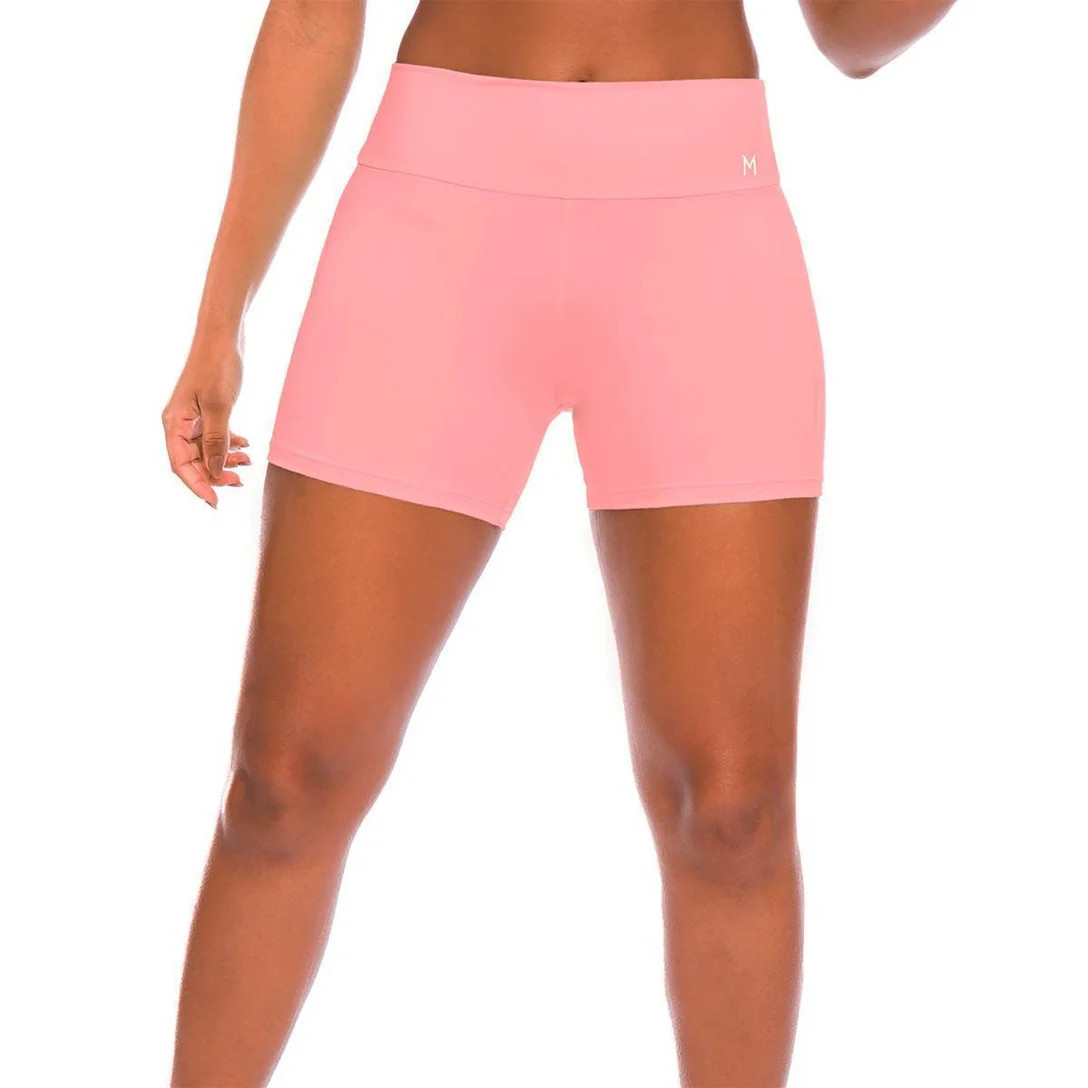 Short Feminino Energy Rosa Massam Fitness - Rosa | Netshoes (BR)