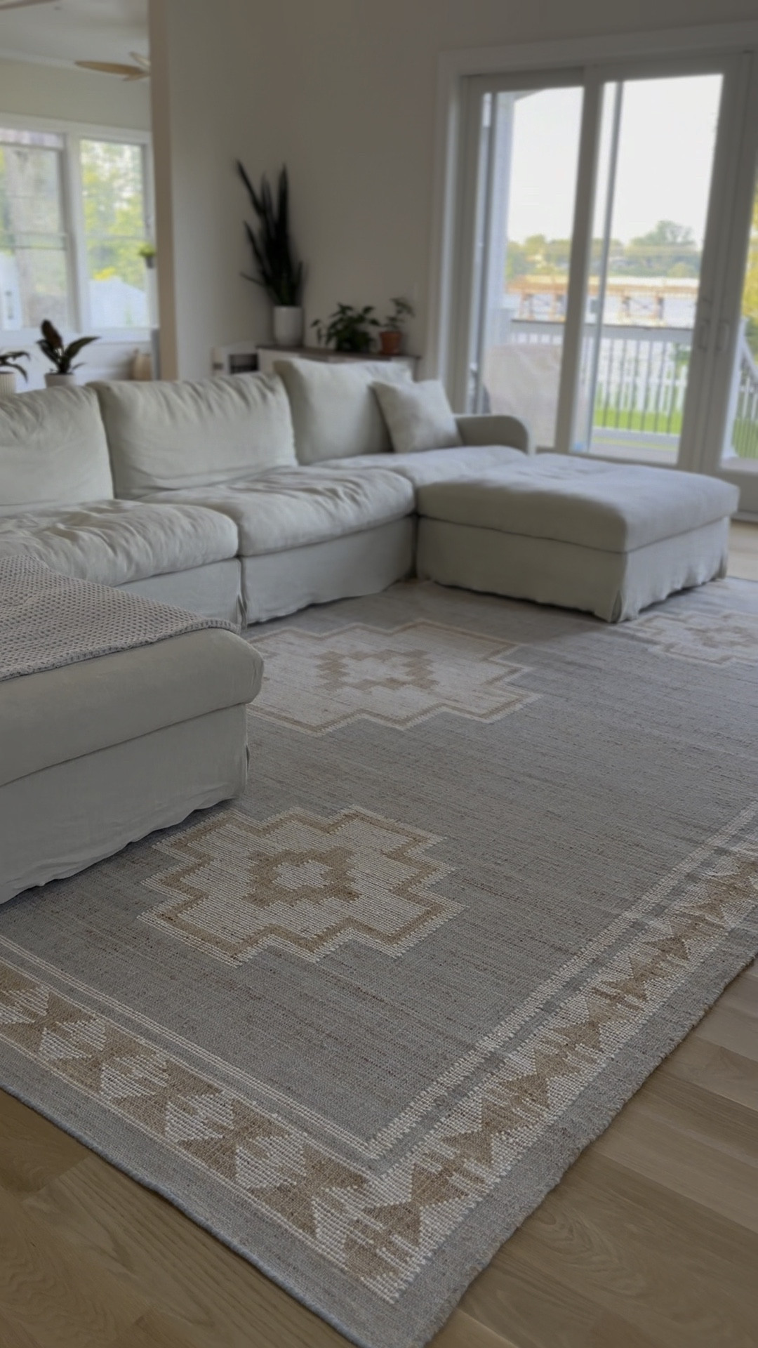 11 x 14 area rug of my dreams! 🤍 The couch is from SixPenny (can’t be linked) & called the Esme - the comfiest purchase & so worth the wait 🛋️ 

#LTKFamily #LTKKids #LTKHome