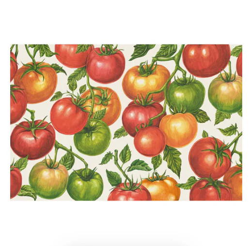 Tomato Vine Placemat - Pad of 18 Sheets | Sophistiplate