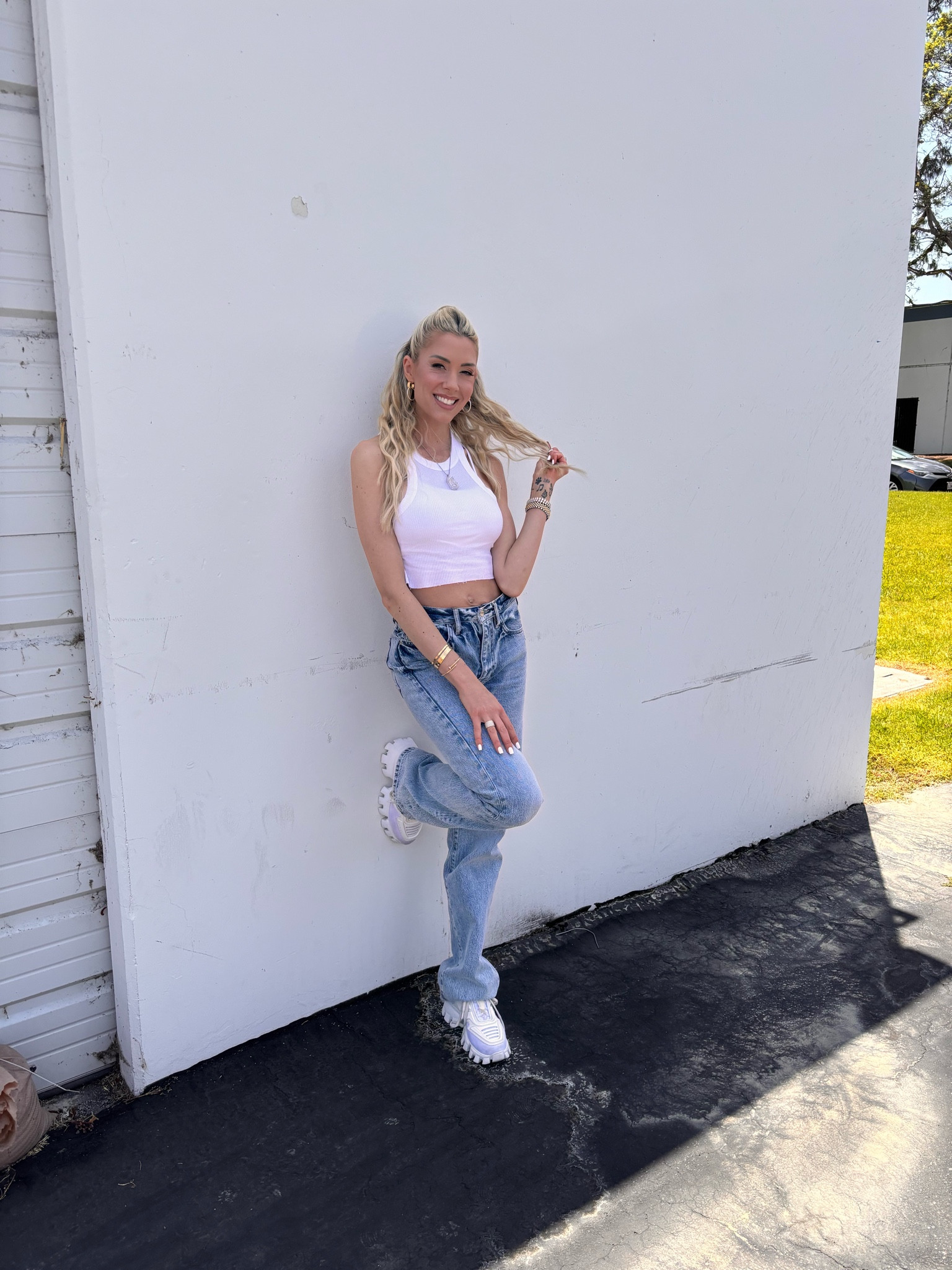 All sizes in stock for my white tee on Shopbop! Linked a couple of similar options. 🤍

#LTKSeasonal #LTKStyleTip