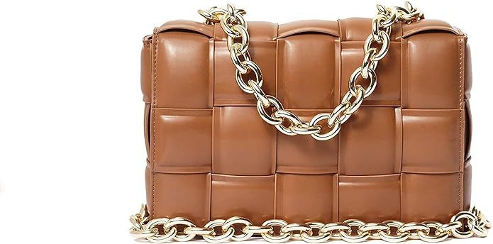 Bag Dupes with Chian, Cassette Chain Womens Handbag Crossbody, Small Handbags for Women. | Amazon (US)