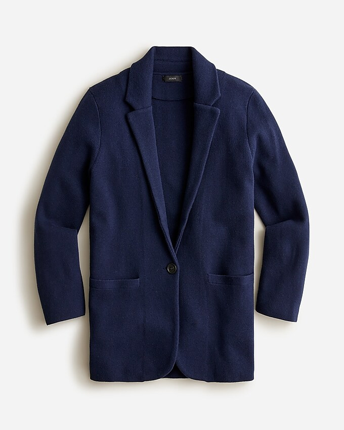 Cecile relaxed sweater-blazer | J. Crew US