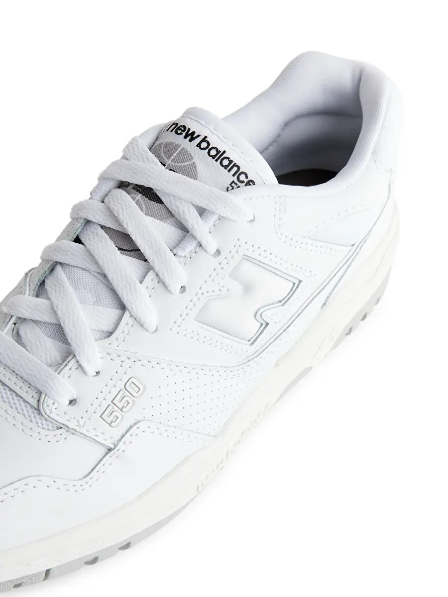 New Balance 550 Trainers - White - ARKET PL | ARKET (US&UK)