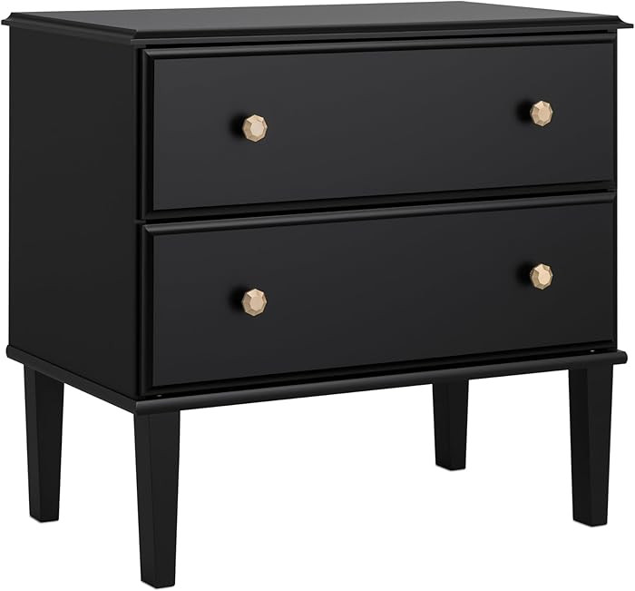 Prepac Lux Bedside, Nightstand for Bedroom, End Table with 2 Drawers, 16" D x 27.75" W x 25" H, B... | Amazon (CA)