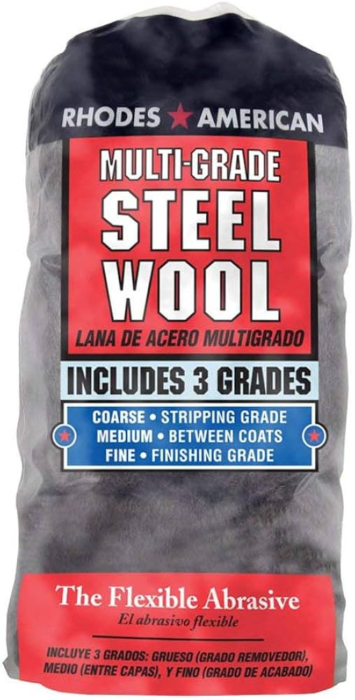 Homax 33873211143 Steel Wool, 12 pad, Assorted Grades, Rhodes American | Amazon (US)