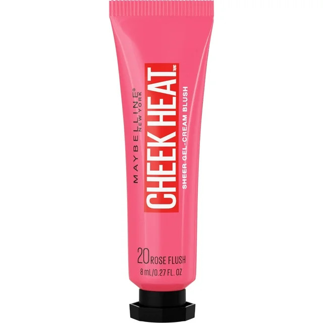 Maybelline Cheek Heat Gel-Cream Blush, Face Makeup, Rose Flush, 0.27 fl oz | Walmart (US)