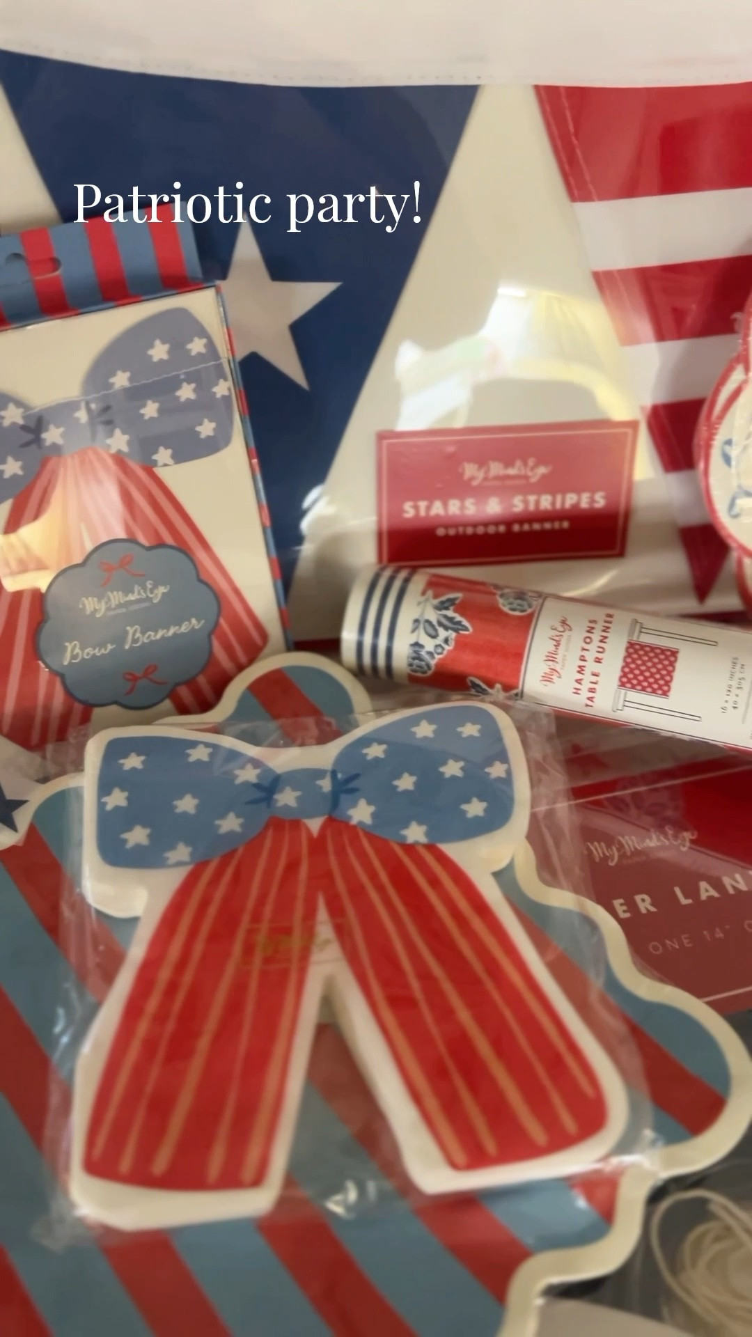 The most adorable Patriotuc party items! My Minds Eye IS THE PLACE for party supplies!

#LTKSeasonal #LTKHome #LTKmomlife
