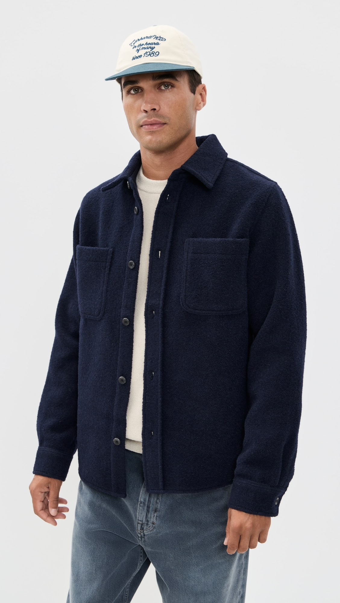 Lennon Boucle Overshirt | Shopbop