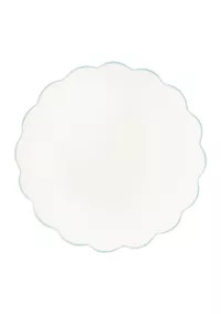 Crown & Ivy™ Society Social x Crown & Ivy™ Wavy Border Dinner Plate | Belk
