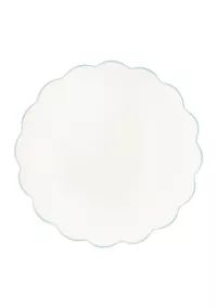 Crown & Ivy™ Society Social x Crown & Ivy™ Wavy Border Dinner Plate | Belk