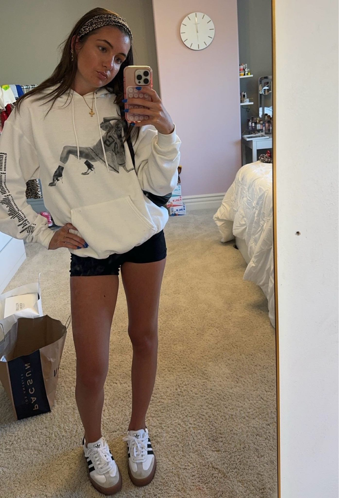 the hoodie is tate mcrae merch!