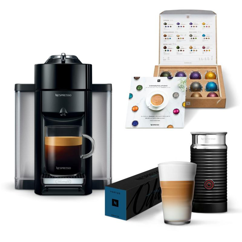 Nespresso Vertuo Evoluo Coffee Machine with Milk Frother & $50 Voucher - 20296115 | HSN | HSN