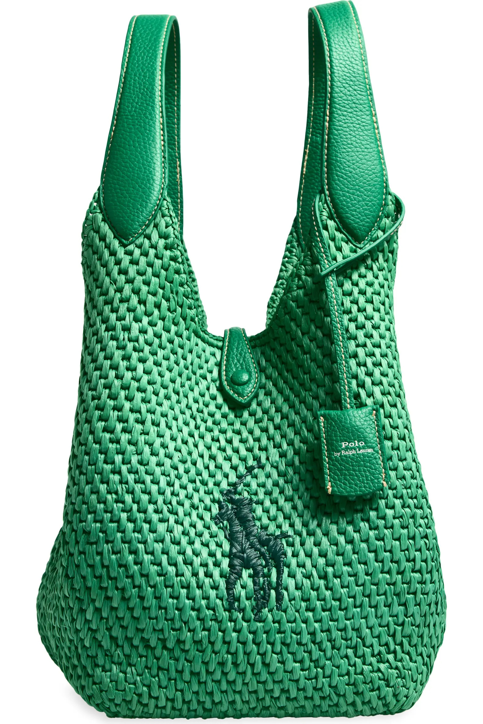 Raffia & Leather Medium Tote (Women) | Nordstrom | Nordstrom
