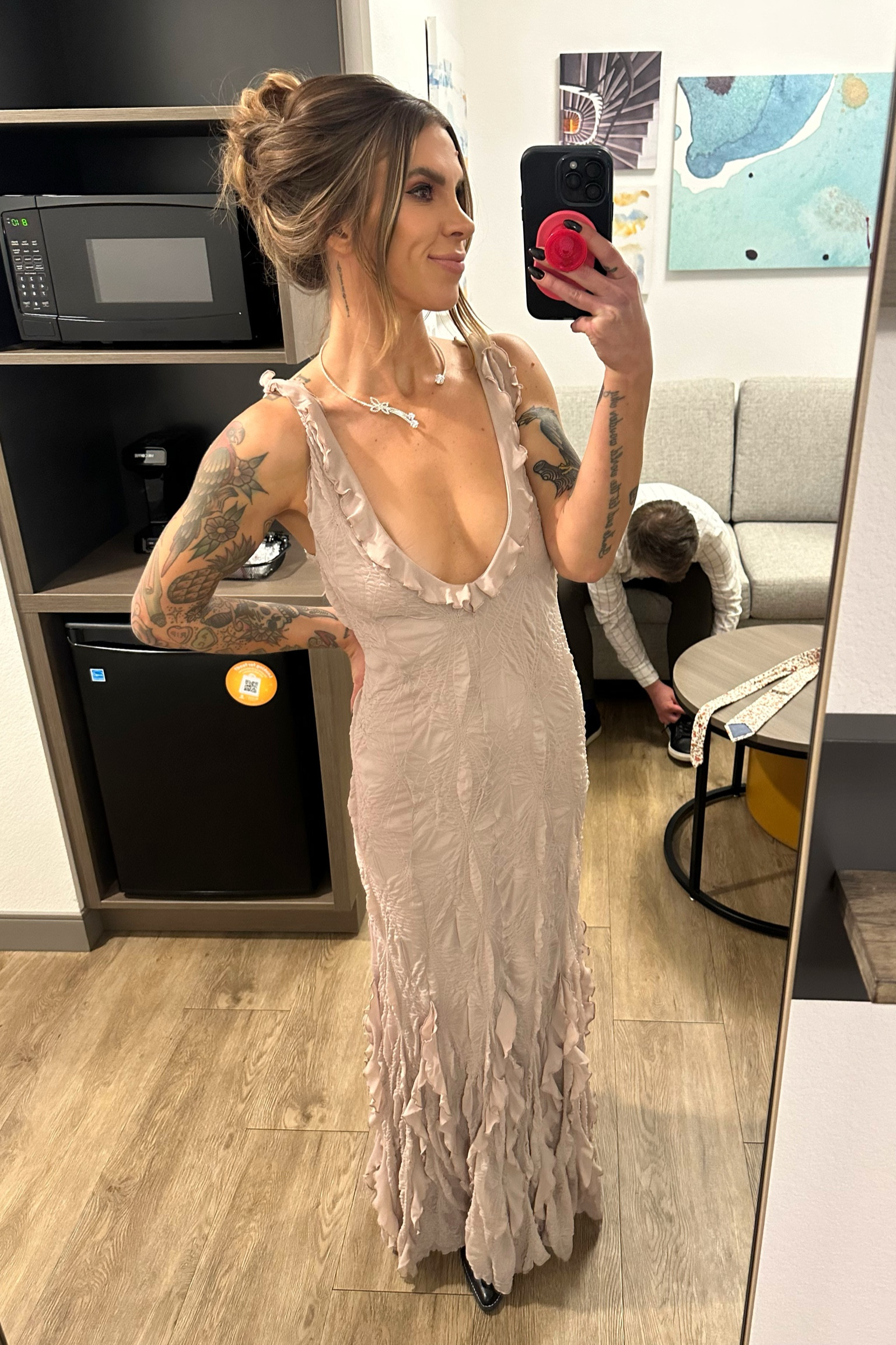Rented from Nuuly. Free People Yasmine Maxi dress! #weddingguestdress 

$20 off nuuly:
https://fbuy.io/nuuly/emily953