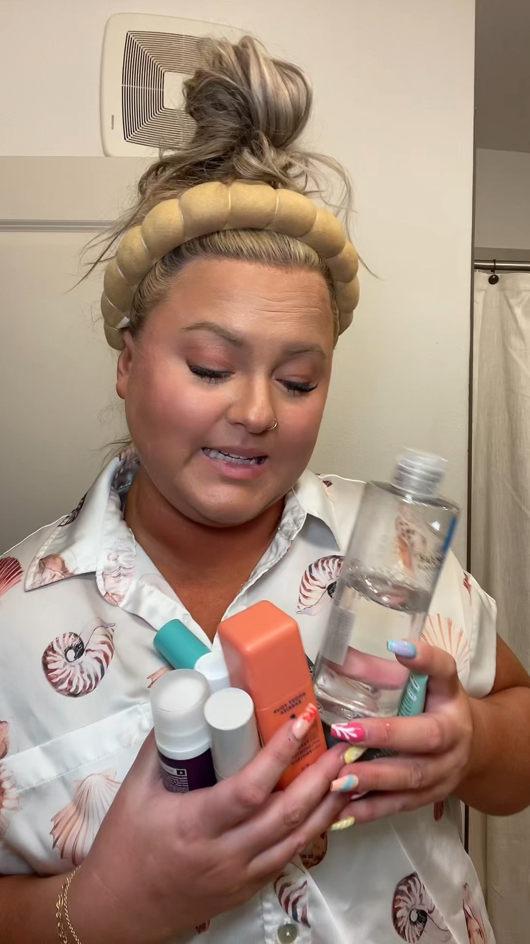 Skin care routine! I have sensitive skin that is oily in the t zone and dry on the outside! I use oil free products bc too much oil breaks me out. I also have slight rosacea and hormonal acne!!

#LTKBeauty #LTKSummerSales #LTKVideo