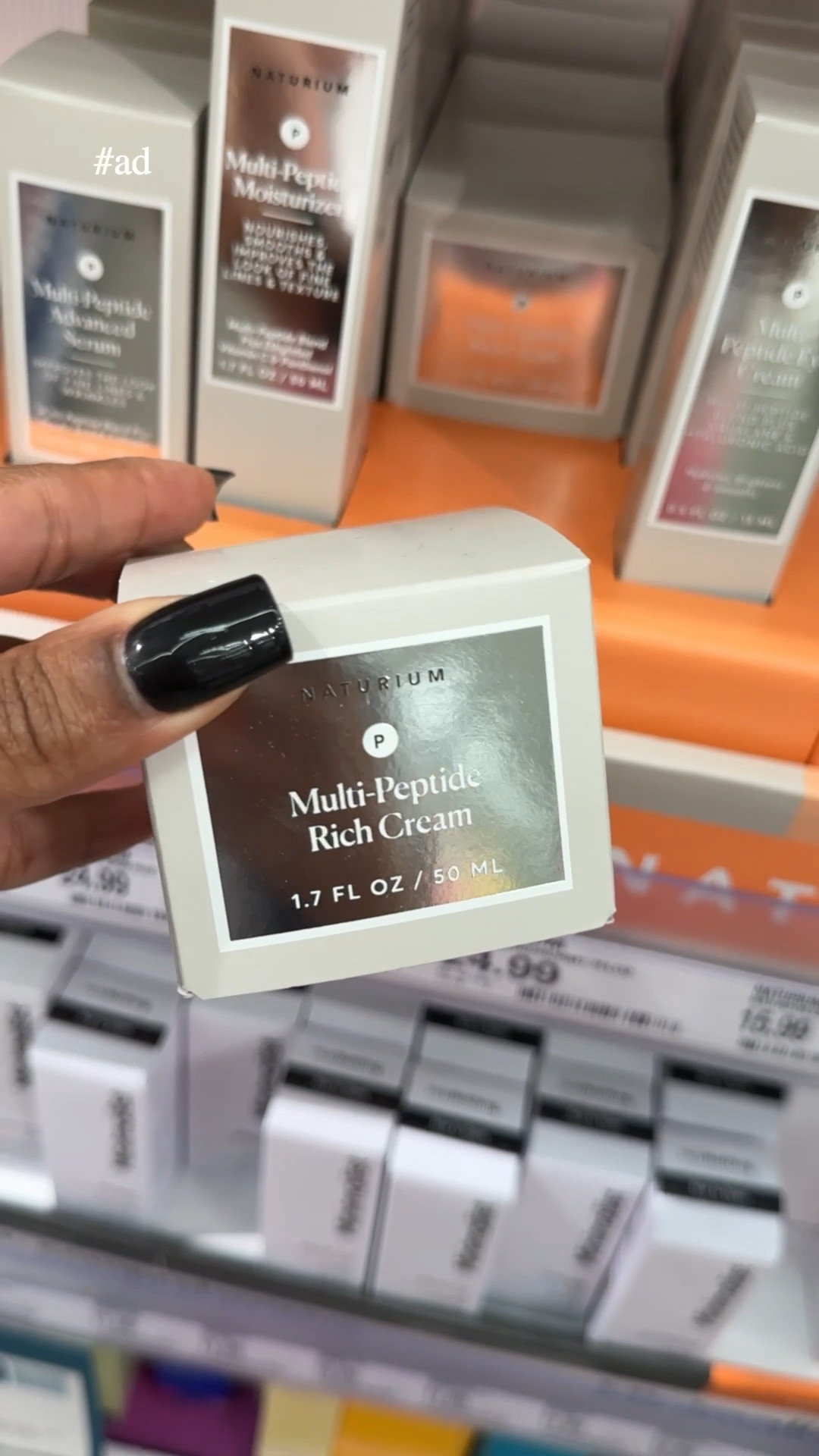 #ad  peptides are everywhere in skincare right now and @naturium said here’s the full routine.
i grabbed the Naturium Multi-Peptide Advanced Serum, the Naturium Multi-Peptide Moisturizer, and the Naturium Multi-Peptide Rich Cream for my face routine. all three work together to improve texture, support firmness, and keep your skin hydrated and plump.
but then naturium also has the Naturium Multi-Peptide Advanced Body Wash which is honestly a game changer. peptides for your body? amino acids and vitamin E? it’s actually treating your skin!
everything is at @target. everything is linked on my ltk. if you’ve been wanting to try peptides, this is how you do it.

#NaturiumPartner #Naturium #NaturiumSkincare #TargetPartner #target

#LTKselfcare #LTKmorningroutine