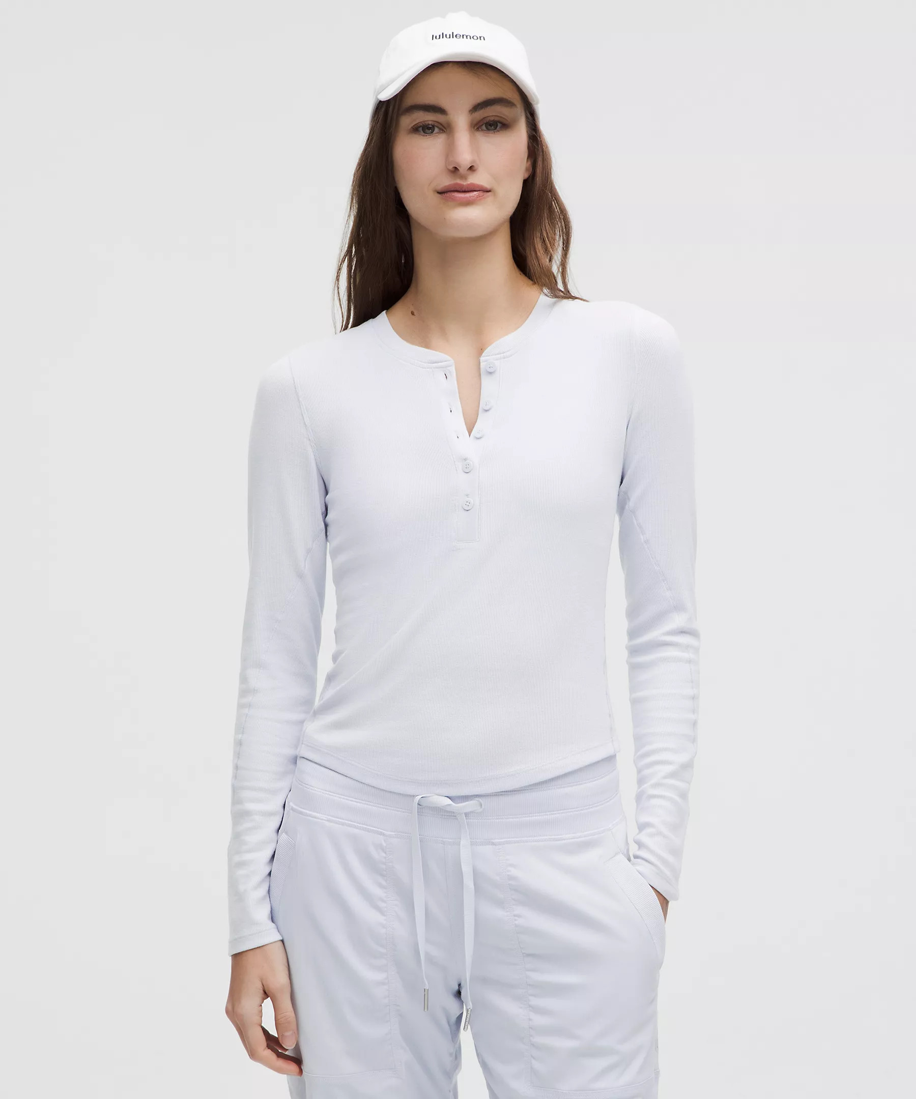 Hold Tight Long-Sleeve Henley | Women's Long Sleeve Shirts | lululemon | Lululemon (US)