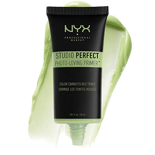 NYX PROFESSIONAL MAKEUP Studio Perfect Primer, Vegan Face Primer - Green (Color-Correcting) | Amazon (US)