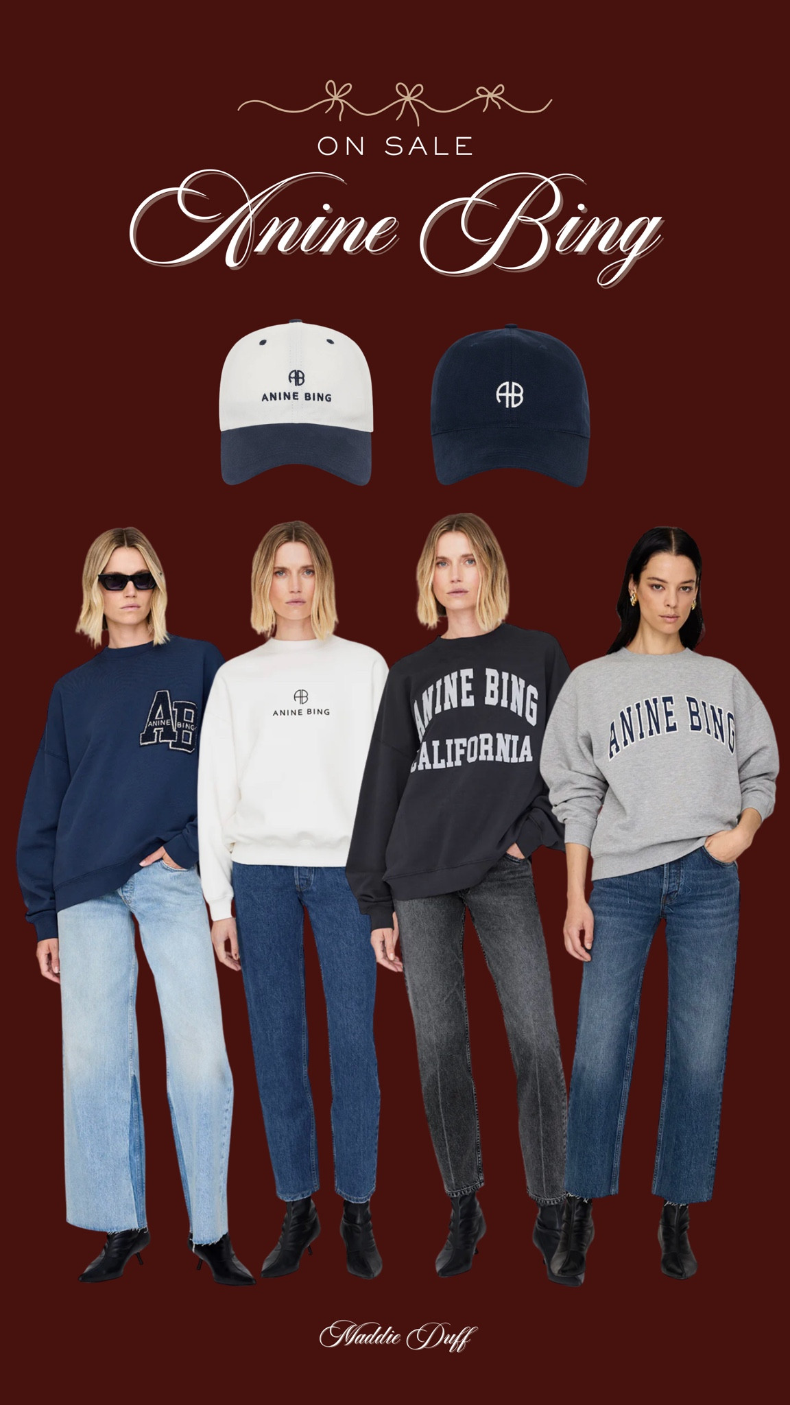 Save on select styles from anine bing!

Fall style, fall outfits, sweatshirts, anine bing 

#LTKSaleAlert #LTKmomlife #LTKFindsUnder100