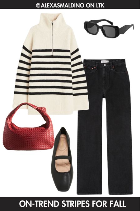 On-trend stripes for fall 