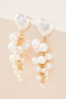 Loeffler Randall Tallulah Pearl Drop Earrings | Anthropologie (US)