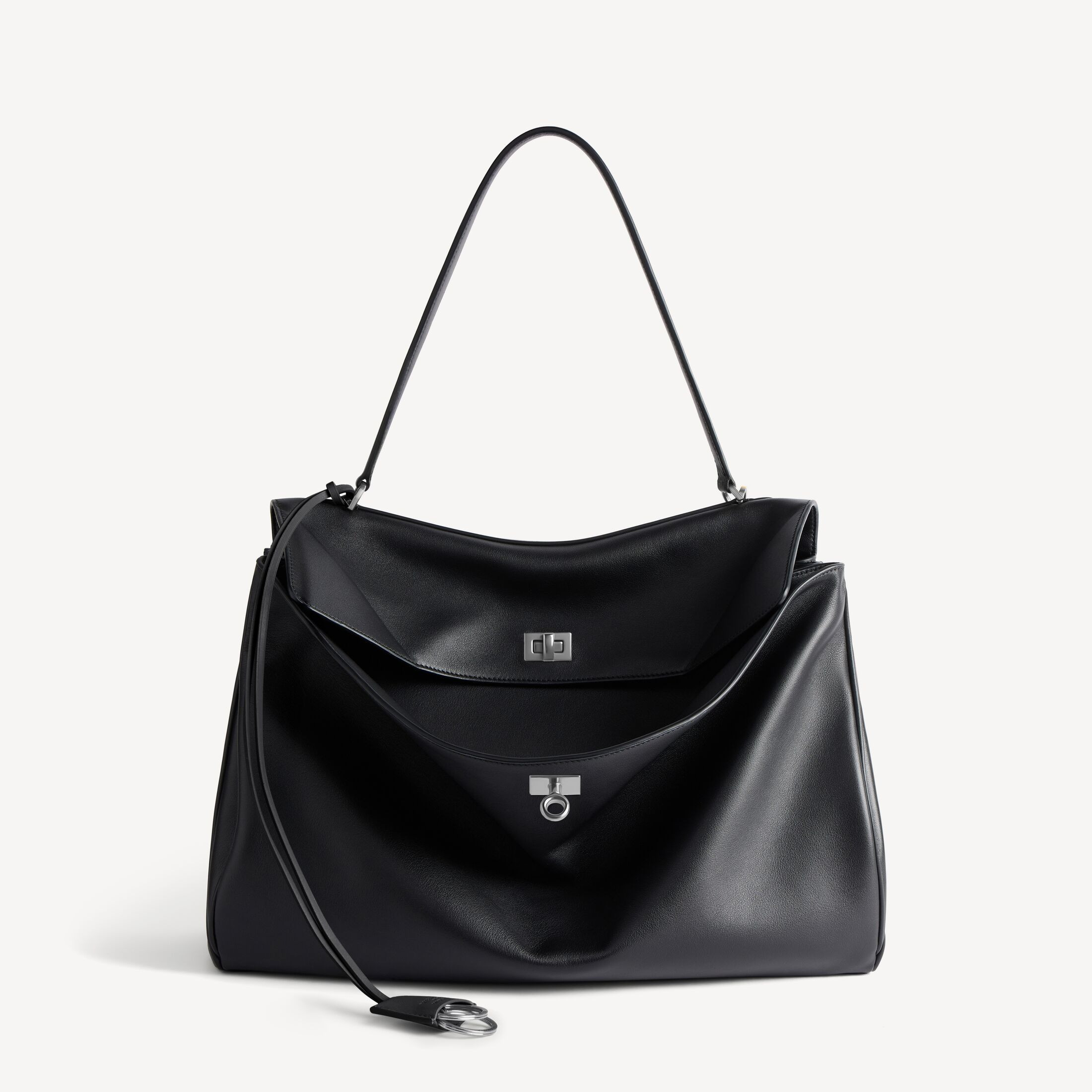 Balenciaga Rodeo Handbag Large - Black - Women | Balenciaga