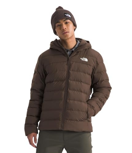 The North Face Men's Aconcagua 3 Lined Hoodie Wind Resistant, Water Repellent, 600 Fill Waterfowl Down Insulation, 3 Piece Hood, Smokey Brown, X-Large | Amazon (US)