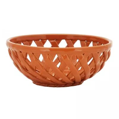 Weave Bread Basket in Orange | Bed Bath & Beyond | Bed Bath & Beyond
