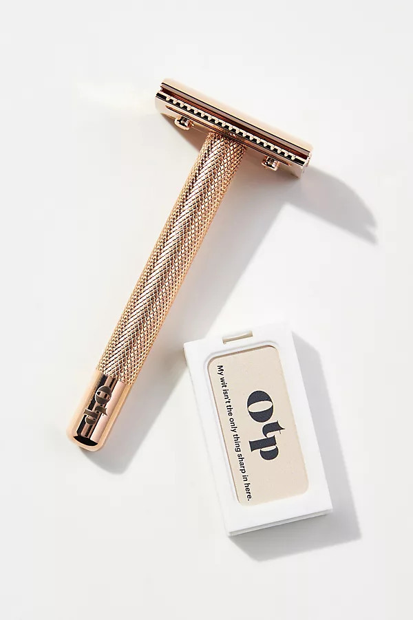 The Single Rose Gold Sensitive Skin Razor | Anthropologie (US)