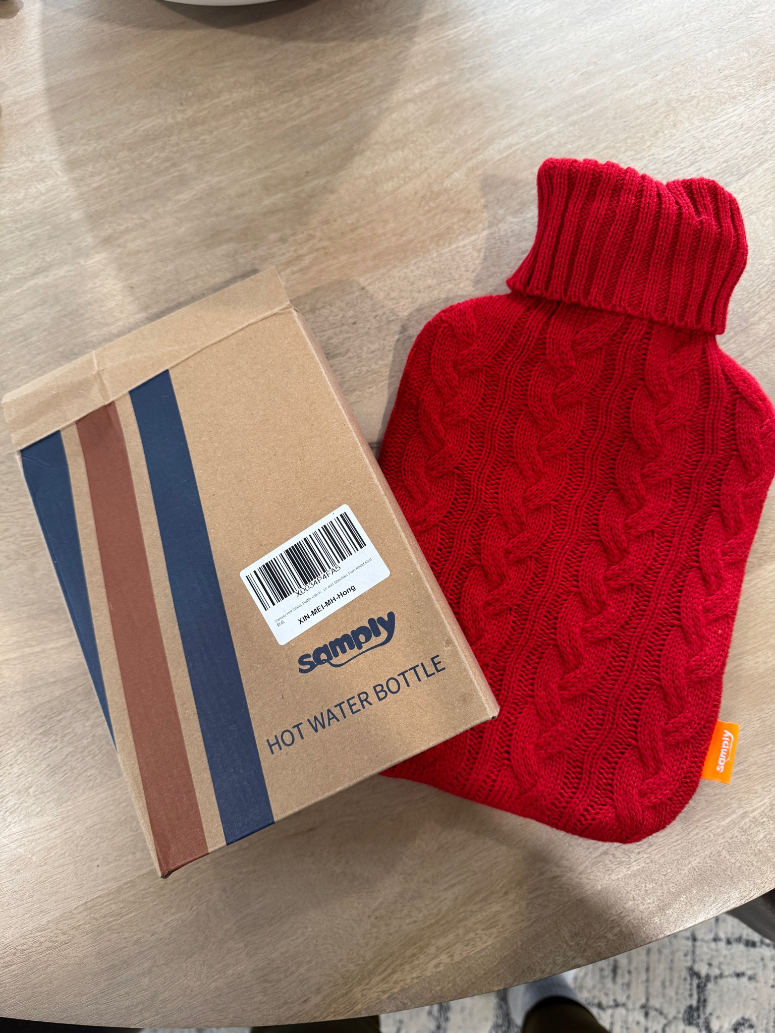 Hot water bottle to help ease menstrual cramps  

#LTKGiftGuide