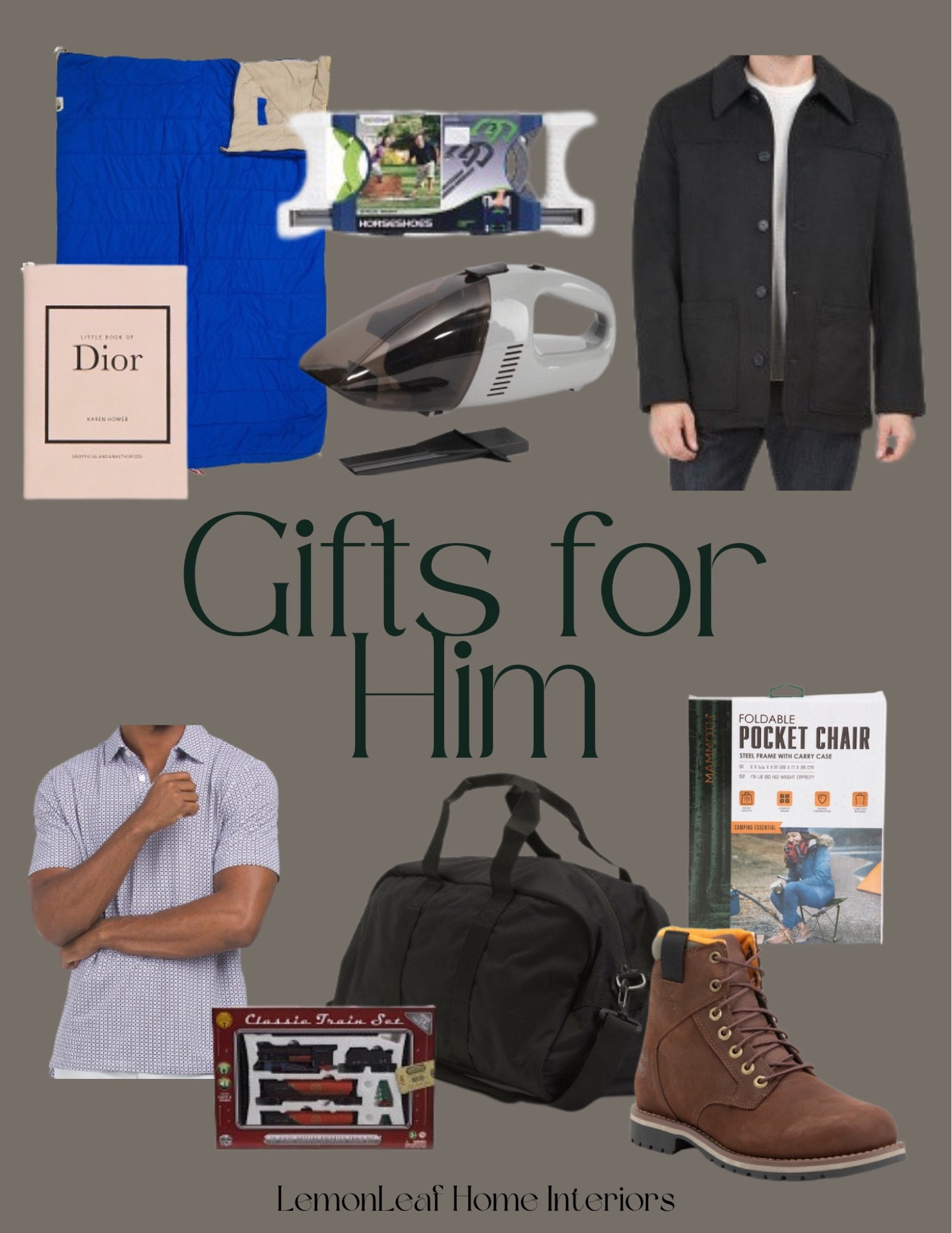 Gift guide for him. Gifts for men from Marshall’s outdoor gifts and brand name clothing and shoes for less  

#LTKmens #LTKGiftGuide #LTKfindsunder100