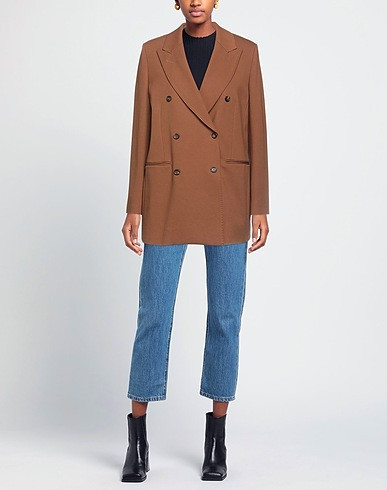 MAX MARA  | Brown Women‘s Blazer  | YOOX | YOOX (US)