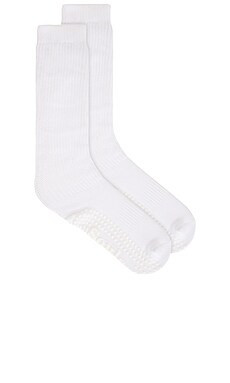 Souls. White Cloud Grip Sock in White from Revolve.com | Revolve Clothing (Global)