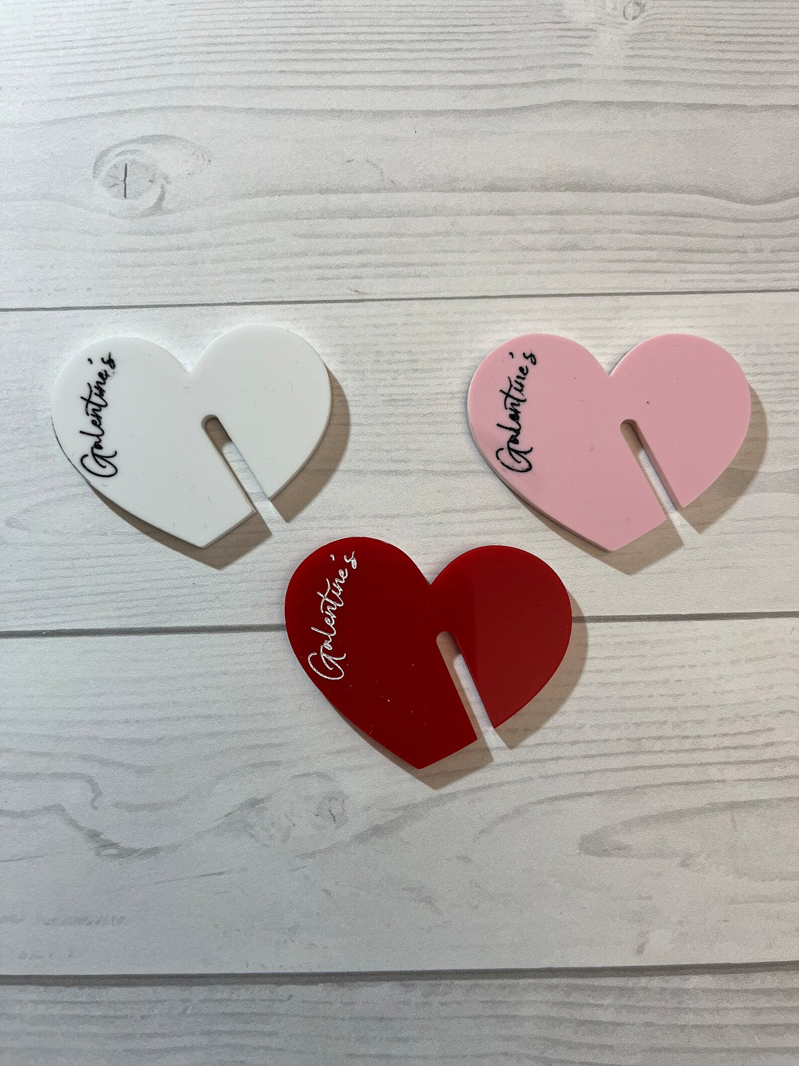 Galentines Day Drink Topper Valentines Day Drink Topper Heart Shaped Drink Toppers Galentines Day... | Etsy (US)